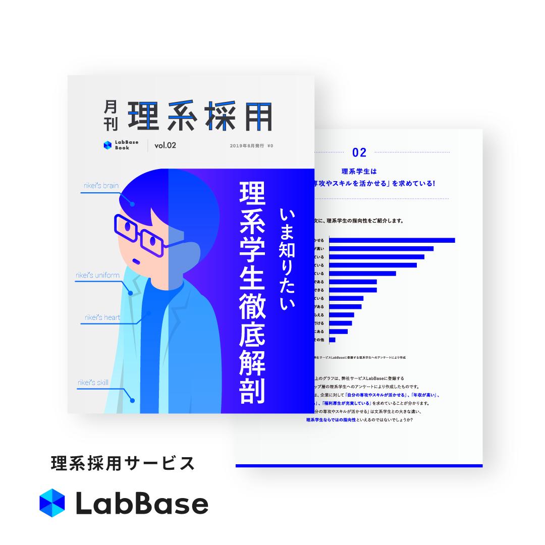#2 今知りたい！理系学生の就活徹底解剖