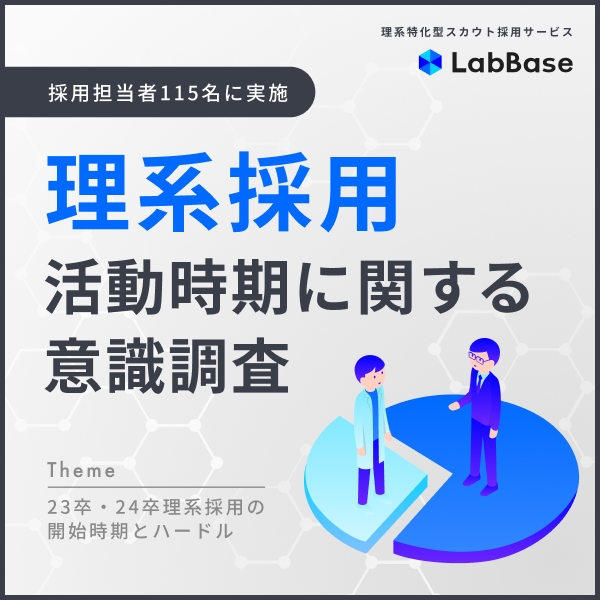 【最新版】理系採用活動時期に関する意識調査
